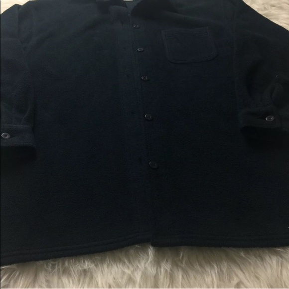 Joy Mens Shirt 38/40 Fleece LS Button Front SW1 - Picture 4 of 7